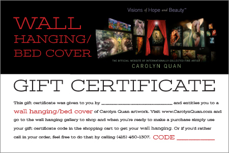 Gift Certificates-WallHanging
