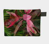 Pink Ti Plant Zipper Pouch